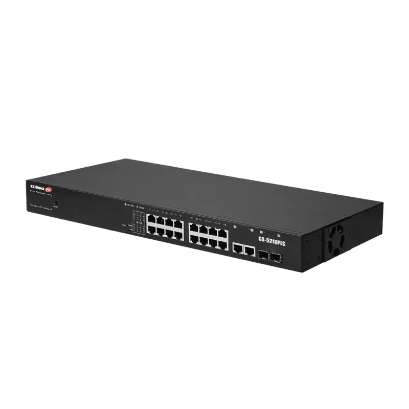 Hallatav kommutaator Edimax GS-5216PLC