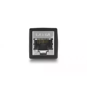 DELOCK Adapter RJ45-pistikupesa RJ45-pistikupesale Cat.6A must