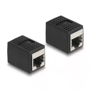 DELOCK Adapter RJ45-pistikupesa RJ45-pistikupesale Cat.6A must