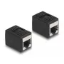 DELOCK Adapter RJ45-pistikupesa RJ45-pistikupesale Cat.6A must