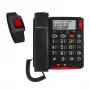 Analoogtelefon amplicomms BigTel 50 Alarm Plus kõne ID tumehall