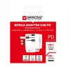 Toiteadapter Skross 61663 Universaalne Valge 100-250V 2.4A USB