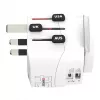 Toiteadapter Skross 61663 Universaalne Valge 100-250V 2.4A USB