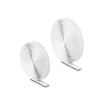 DeLOCK takjakinnituslint isekleepuv pikkus 10 m x laius 20 mm valge