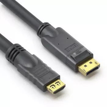 PureLink PI5110-100 videokaabli adapter 10 m DisplayPort HDMI Must
