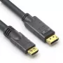 PureLink PI5110-100 videokaabli adapter 10 m DisplayPort HDMI Must