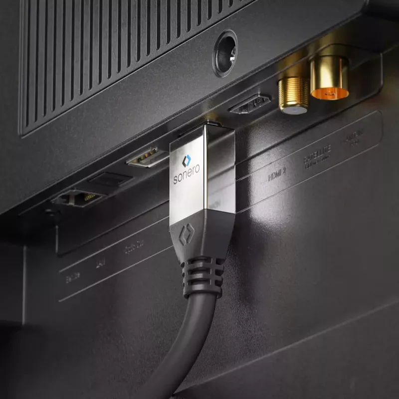 HDMI-kaabel sonero S-HC000-075 7,5 m tüüp A isane-isane 18 Gbit/s