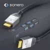 HDMI-kaabel sonero S-HC000-075 7,5 m tüüp A isane-isane 18 Gbit/s