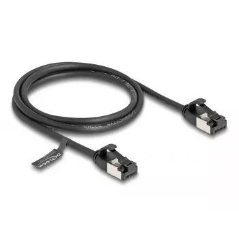 Võrgukaabel DeLOCK RJ45 kaabel pistik pistikule Cat.8.1 1m must