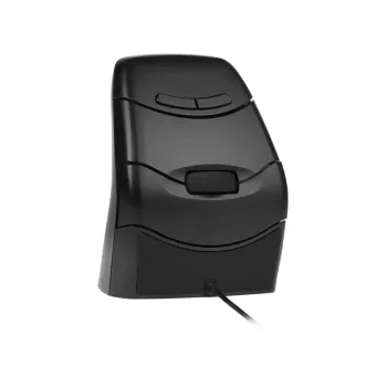 BakkerElkhuizen DXT 3 hiir juhtmevaba, kahekäeline, optiline, RF Wireless, 2400 DPI, must