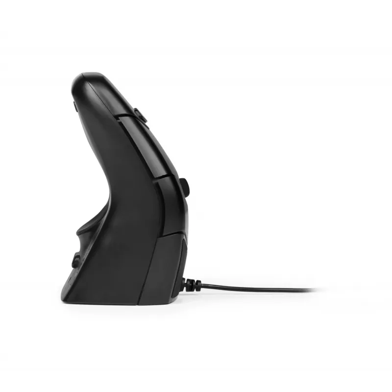 BakkerElkhuizen DXT 3 hiir juhtmevaba, kahekäeline, optiline, RF Wireless, 2400 DPI, must