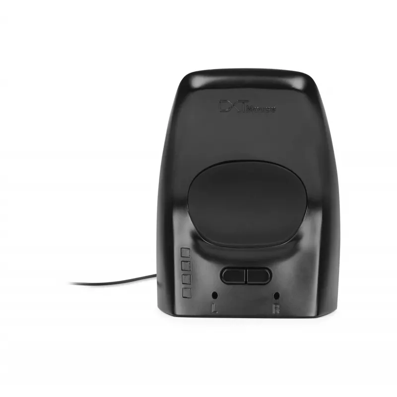 BakkerElkhuizen DXT 3 hiir juhtmevaba, kahekäeline, optiline, RF Wireless, 2400 DPI, must