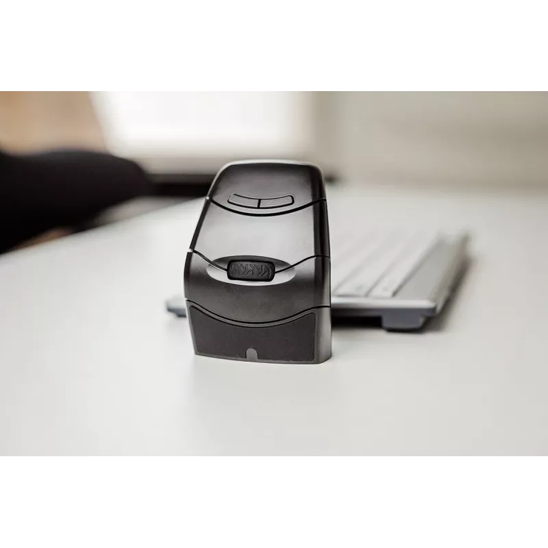 BakkerElkhuizen DXT 3 hiir juhtmevaba, kahekäeline, optiline, RF Wireless, 2400 DPI, must