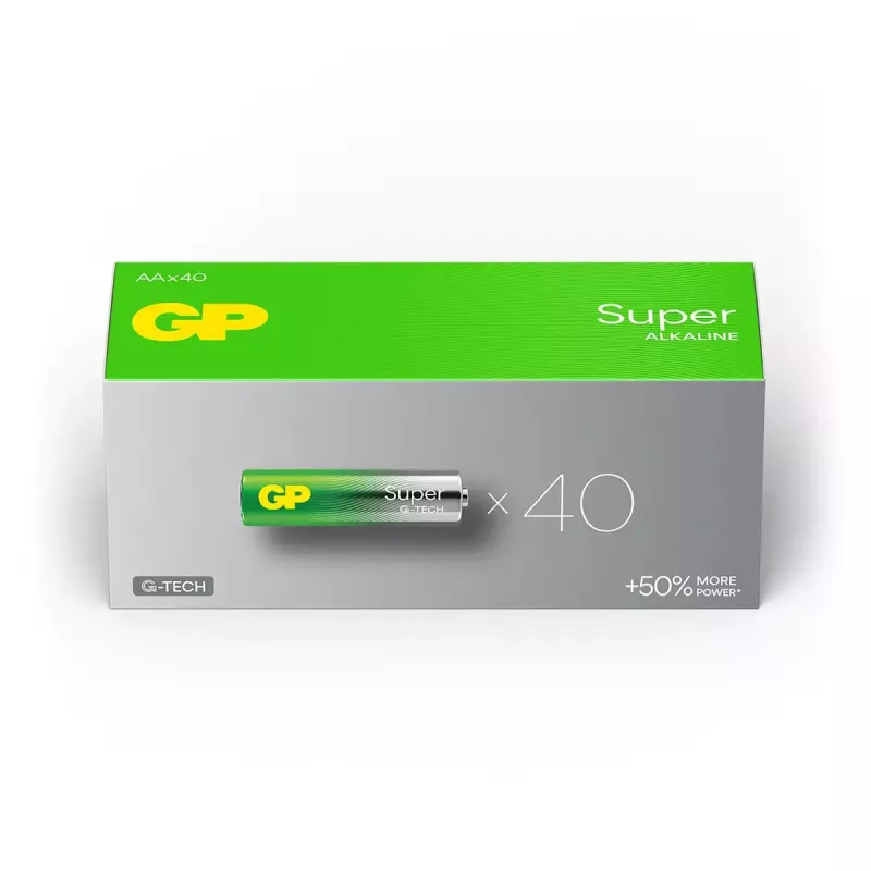 Ühekordne patarei GP Batteries 03015AETA-B40 AA Aluseline
