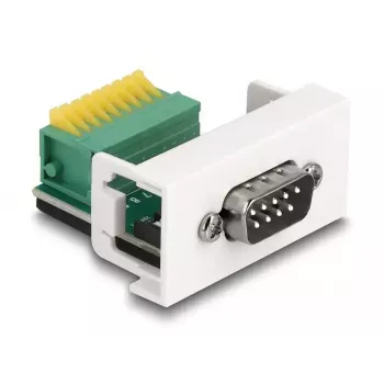 DeLOCK Easy 45 moodul D-Sub 9 kontaktiga isane klemmiplokile 22,5 x 45 mm