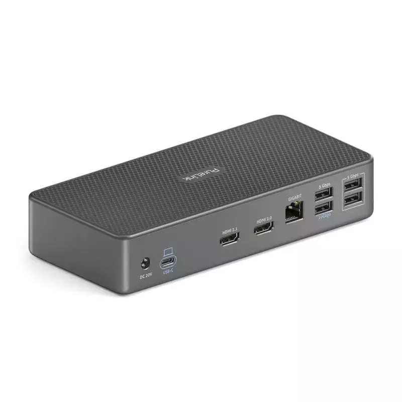 Sülearvuti dokkimisjaam PureLink VL-D200 juhtmega ühenduvusega Hall USB Power Delivery HDMI 2.0