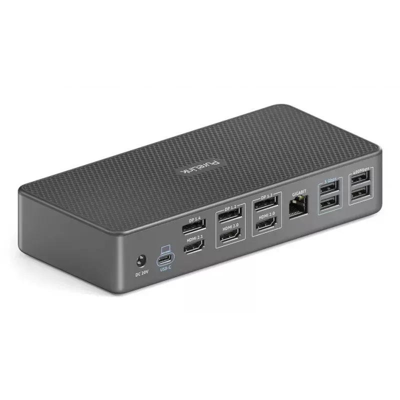 Dokkimisjaam PureLink VL-D230DL USB 3.2 Gen 2 USB-C Hall Juhtmega