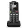 Smartphone Emporia SIMPLICITY-LTE 5.08 cm (2 tolli) 1200 mAh Must, Hõbedane