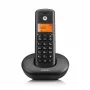 Juhtmeta DECT-telefon MOTOROLA E201 — juhtmeta telefonitoru käed-vabad funktsiooniga, kuni 50 registreeringut