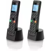 DECT telefon Motorola DOT202 Twin juhtmeta telefonitoru helistaja ID must