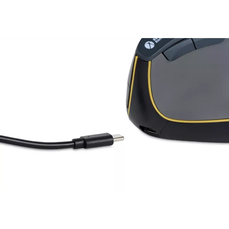 BakkerElkhuizen FastForward hiir, paremakäeline, vertikaalse disainiga, optiline, RF-juhtmevaba + Bluetooth + USB Type-C, 500 DPI, hall