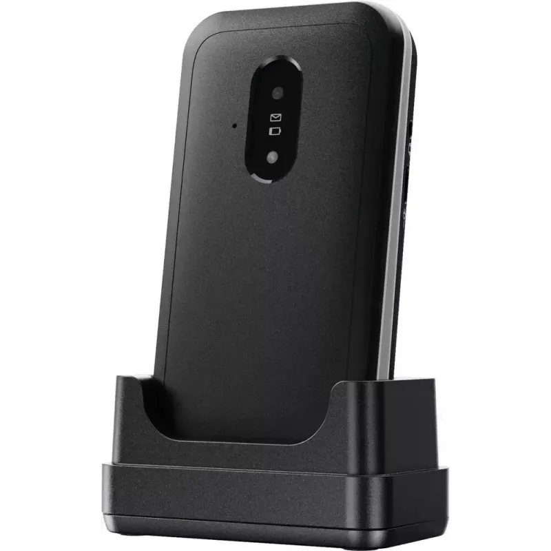 Nuputelefon Doro Leva E22 2.8 tolli 0.3 MP Must Valge