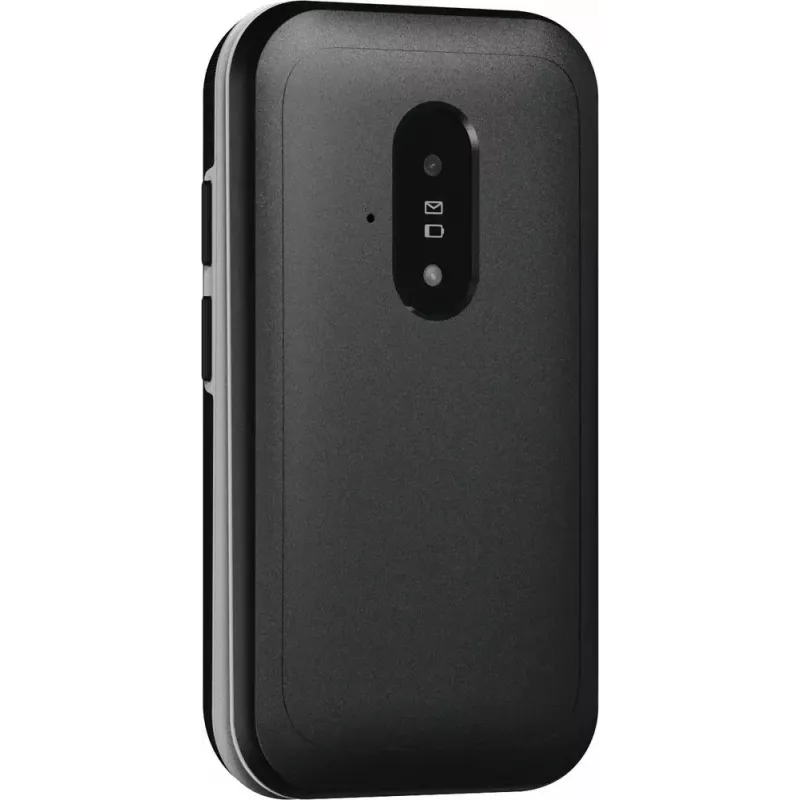 Nuputelefon Doro Leva E22 2.8 tolli 0.3 MP Must Valge