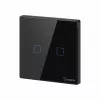 Puutelüliti Sonoff T3 EU TX WiFi RF 433 2-kanaliline — seinale paigaldatav nutilüliti, EL-i puutepaneel