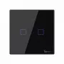 Puutelüliti Sonoff T3 EU TX WiFi RF 433 2-kanaliline — seinale paigaldatav nutilüliti, EL-i puutepaneel