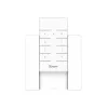 Seinale paigaldatav alus Sonoff RM433 RM433R2-BASE kaugjuhtimispuldi kinnitamiseks