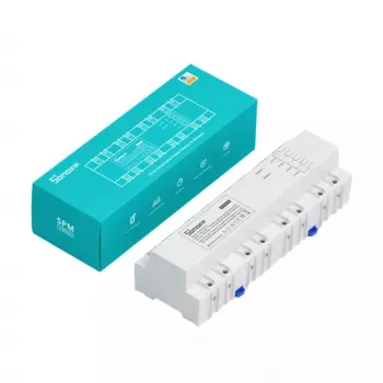 Nutikas lüliti Sonoff SPM-4Relay 4-kanaliline Wi‑Fi releemoodul 4×20A