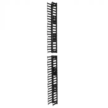 APC AR7580A NetShelter SX vertikaalne kaablihaldur, 42U, 750 mm lai, must, TAA (2 tk)