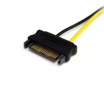 StarTech.com 6-tolline SATA toite 8 kontaktiga PCI Express videokaardi toitekaabli adapter