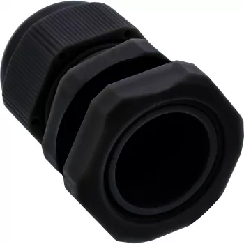 InLine kaabel Gland nylon IP68 3,5 - 6 mm must 10 tk, neopreen, nailon, must, 43 g, 80 mm, 120 mm, 25 mm