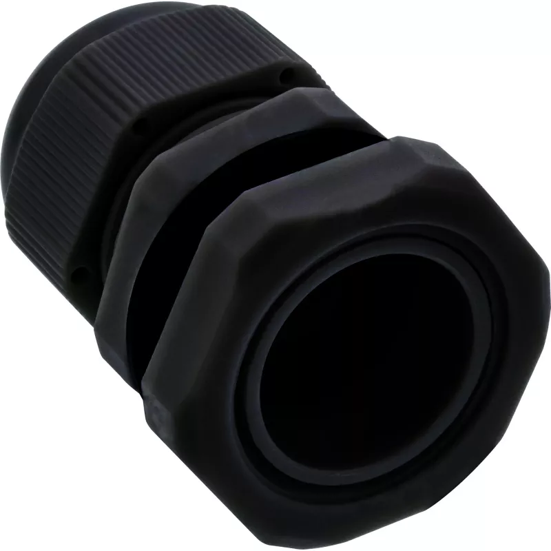 InLine kaabel Gland nylon IP68 3,5 - 6 mm must 10 tk, neopreen, nailon, must, 43 g, 80 mm, 120 mm, 25 mm