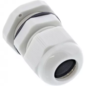 InLine kaabel Gland Nylon IP68 3.5 - 6mm hall 10 tk, nailon, hall, 43 g, 80 mm, 120 mm, 25 mm