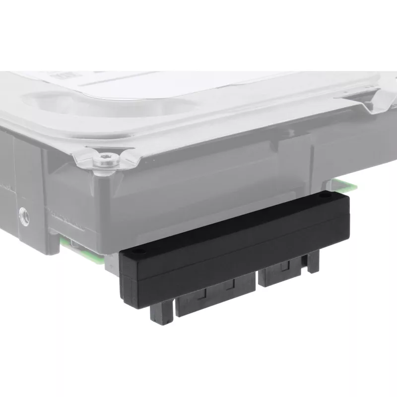 InLine SATA adapter, M/F, 22pin (15+7) allapoole nurga all