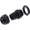 Kaablitihend InLine 44012B nailon IP68 kaablitele Ø6–12 mm, must, pakendis 10 tk