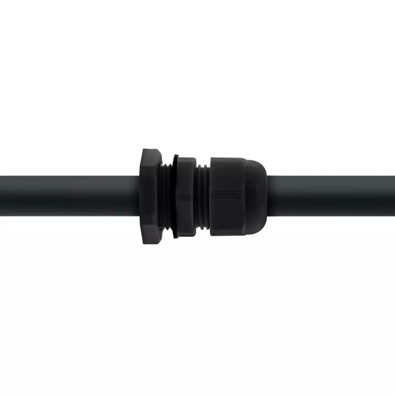 Kaablitihend InLine 44012B nailon IP68 kaablitele Ø6–12 mm, must, pakendis 10 tk