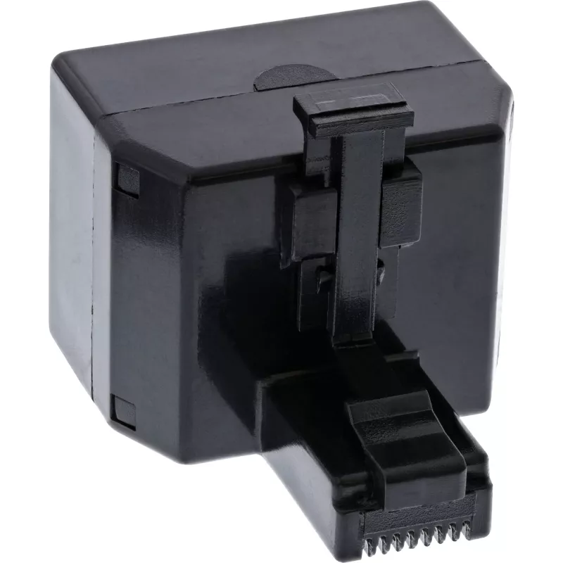 InLine ISDN jaotusraam 1x RJ45 M / 2x RJ45 F ilma terminaatortakistita