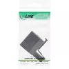 InLine ISDN jaotusraam 1x RJ45 M / 2x RJ45 F ilma terminaatortakistita