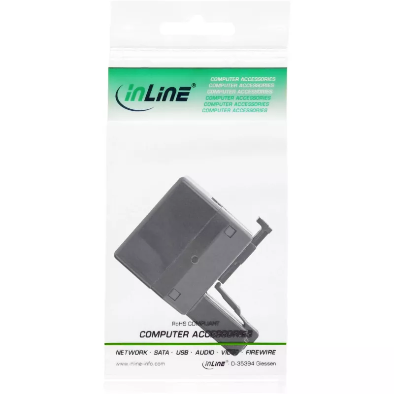 InLine ISDN jaotusraam 1x RJ45 M / 2x RJ45 F ilma terminaatortakistita