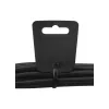 Kaablimärgistussidemed InLine 200 mm x 5 mm, nailon, Eurohole, must, 100 tk