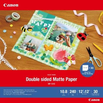 Canon MP-101D kahepoolne mattpaber, 12“x12”, 30 lehte