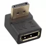 InLine DisplayPort-adapter, DisplayPort isane / emane ülespoole nurga all