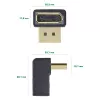 InLine DisplayPort-adapter, DisplayPort isane / emane ülespoole nurga all