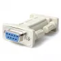 StarTech.com DB9 RS232 jadaliidese nullmodemi adapter - F/F, DB-9, DB-9, valge