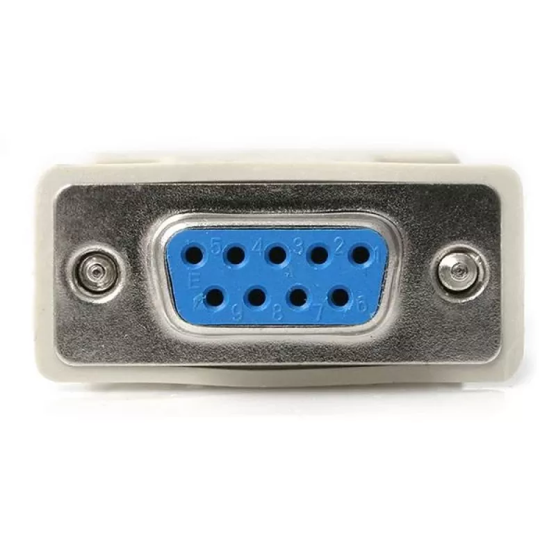 StarTech.com DB9 RS232 jadaliidese nullmodemi adapter - F/F, DB-9, DB-9, valge
