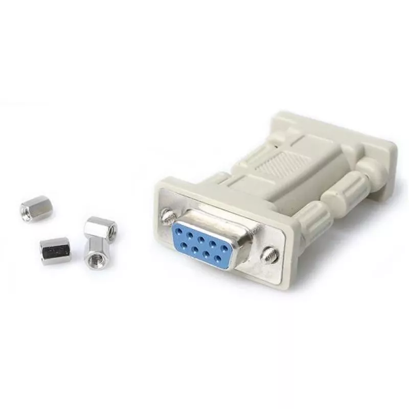 StarTech.com DB9 RS232 jadaliidese nullmodemi adapter - F/F, DB-9, DB-9, valge