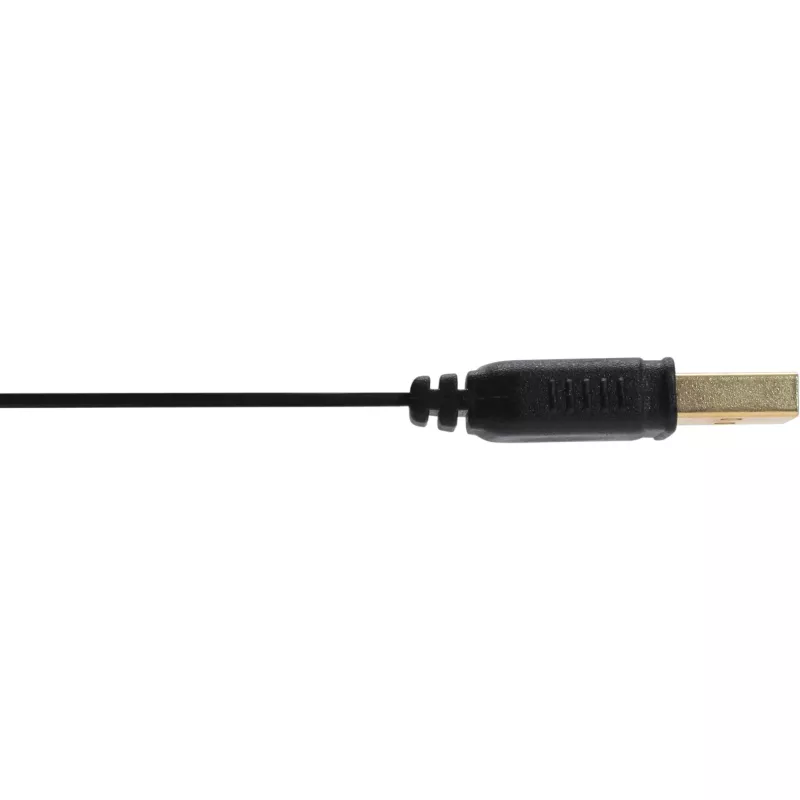InLine Micro USB 2.0 lame kaabel USB A / Micro-B, must / kuldne, 0,5 m